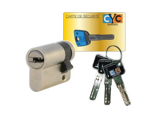 Demi cylindre europeen 30x10 ou plus (ex : 35x10 , 40x10 etc...)