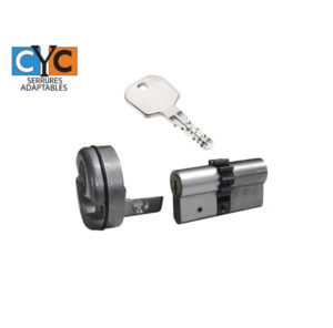 Cylindre adaptable pour serrure SECURYSTAR 30x30 10 dents